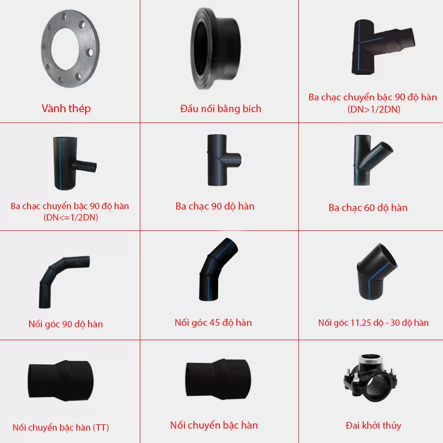 Phụ kiện HDPE 3